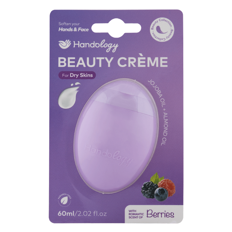 Berries Beauty Crème ترکیبات طبیعی این کرم میتوان به روغن جوجوبا و بادام اشاره کرد که میتواند به پوست خشک شما شادابی و زیبایی ببخشد